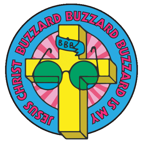 Buzzard Sticker by Communion Music