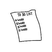 Tired Mood Sticker