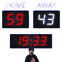 43 Away Sticker