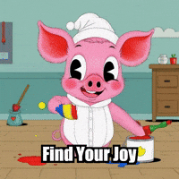 Wisdom Find Your Joy GIF by The Pigasso