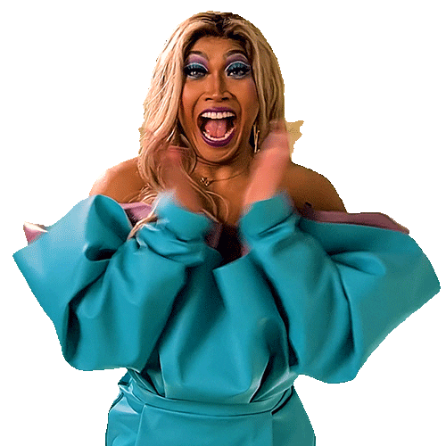 Happy Ru Paul Sticker by Videoland