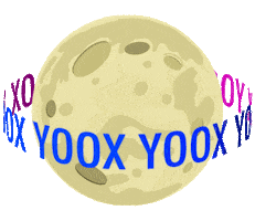moon planet Sticker by YOOX