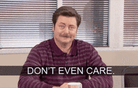 ron swanson whatever GIF
