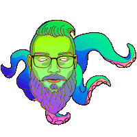 RedberryJane twitch streamer octopus sefirotks Sticker