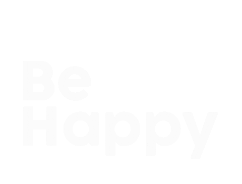 Be Happy Sticker