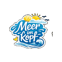 Strand Wattenmeer Sticker