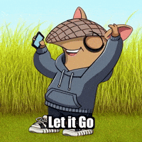 Let It Go Wisdom GIF by Chillo Dillo