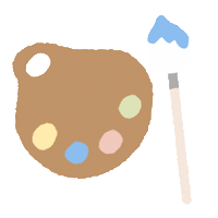 Art 美術 Sticker