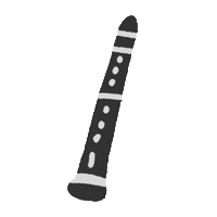 Clarinet Sticker