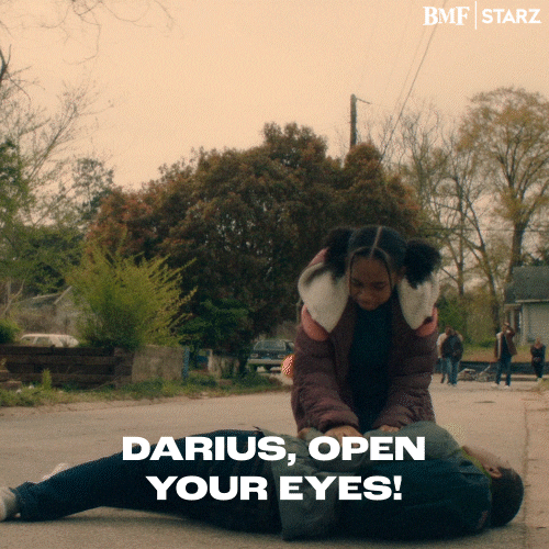 Open Your Eyes Starz GIF by BMF