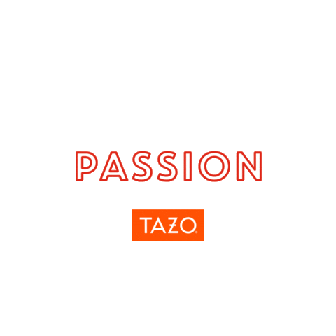 passion love Sticker by Tazo Tea
