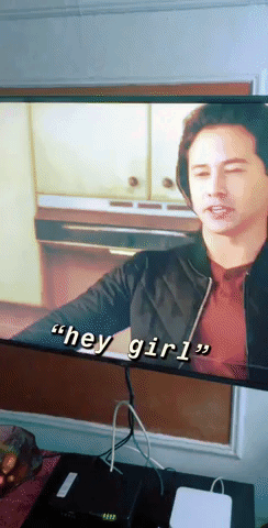hey girl supergirl GIF