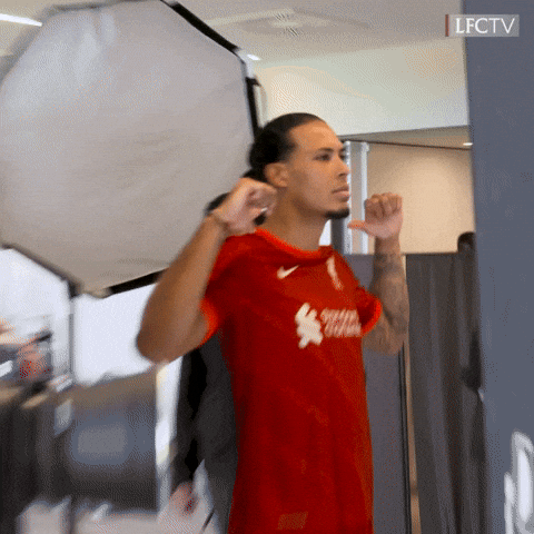 Strike A Pose Point GIF by Liverpool FC