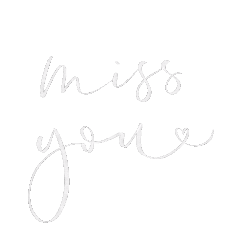 Miss You Love Sticker