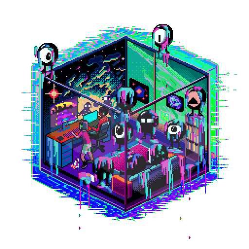 Art Pixel Sticker
