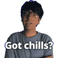 Chill Trembling Sticker