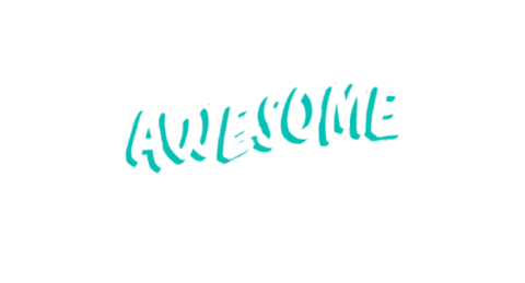 Awesome Sticker by Malibu Rum