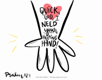 CalmInThePsalms help god christian bible GIF