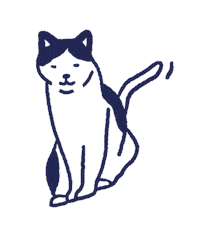 Huisdierenschool cat animals pet pets Sticker