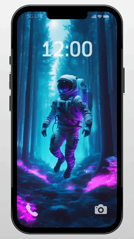 hasaka giphyupload sci-fi astronaut wallpaper GIF