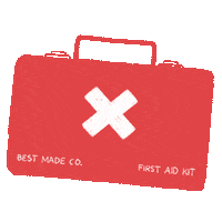 First Aid Hospital Sticker by Prosa de Cora