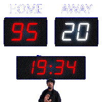 20 Away Sticker