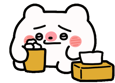 Sick Flu Sticker by wakuta