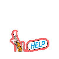 Life Help Sticker