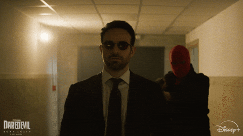 Matt Murdock Walking GIF by Marvel Studios