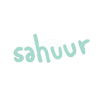 Suhoor Sticker