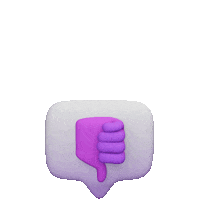 Emoji Thumbs Down Sticker