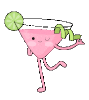 Summer Drinks Sticker