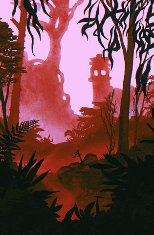 jitterbugbear giphyupload animation illustration adventure GIF