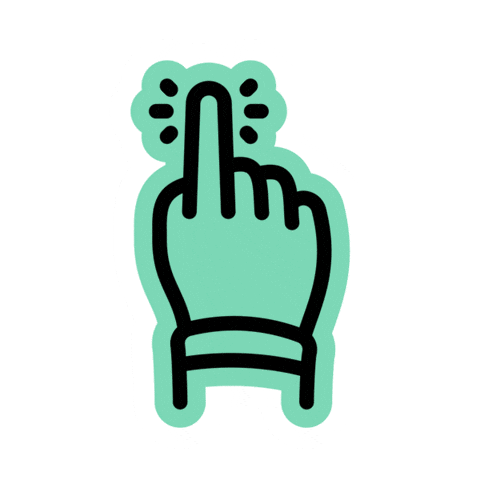 Click Here Sticker by Drops App