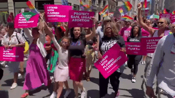 Planned Parenthood Draws Cheers at NYC Pride March