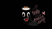 ladylucidowl candle ladylucidowlcandle GIF