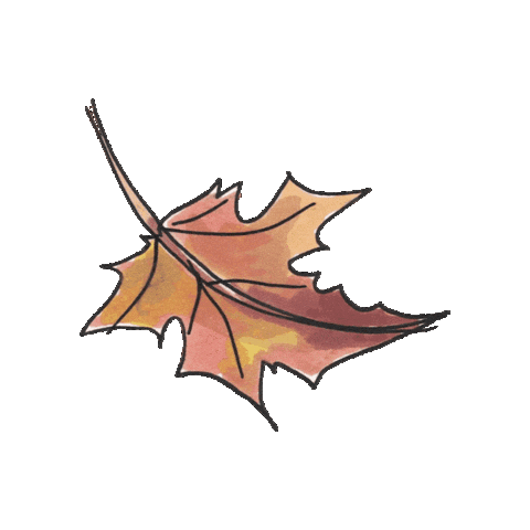 Fall October Sticker