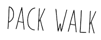 Packwalk Sticker by Pecksadventurepack