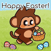 Winning Easter Bunny GIF by Chimpers