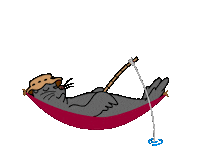 Fish Eating Sticker by Diono