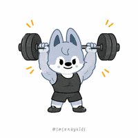 Gym Wolf GIF