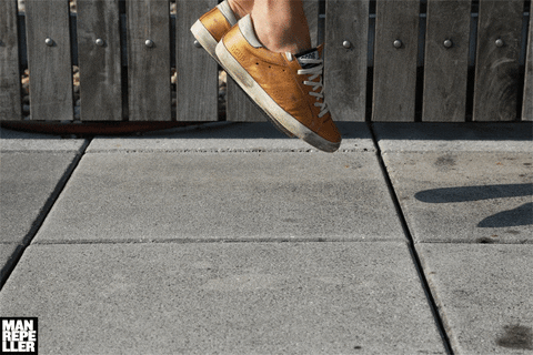 jump sneakers GIF by Man Repeller