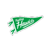 North Dakota Hawks Sticker by University of North Dakota