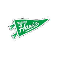 North Dakota Hawks Sticker by University of North Dakota