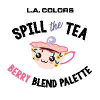 Tea Party Sticker by L.A. COLORS Cosmetics