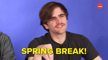 Spring Break Flowers GIF by Hello All