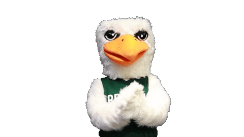 Clapping Bayhawks Sticker by Bristol Community College