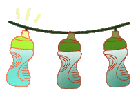 Cup Christmas Lights Sticker by Nuby USA