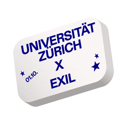Uni Exil Sticker by EXILCLUB
