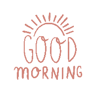 Good Morning Sun Sticker by Christine Polz